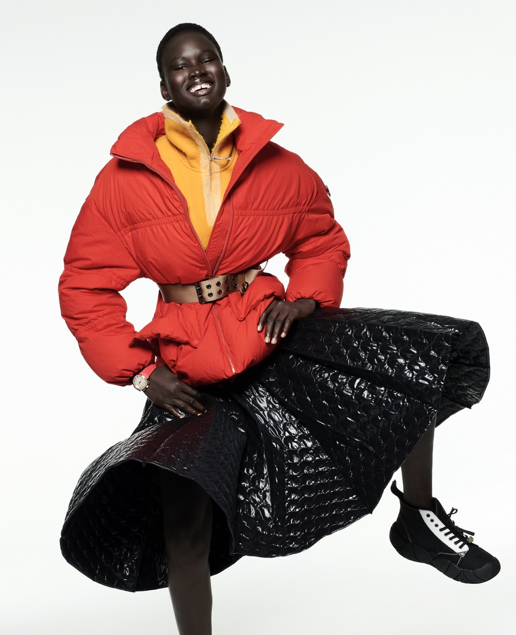 Talent and Partner, Sofia Sanchez & Mauro Mongiello: ELLE — Spécial Doudounes (Fig. 4)