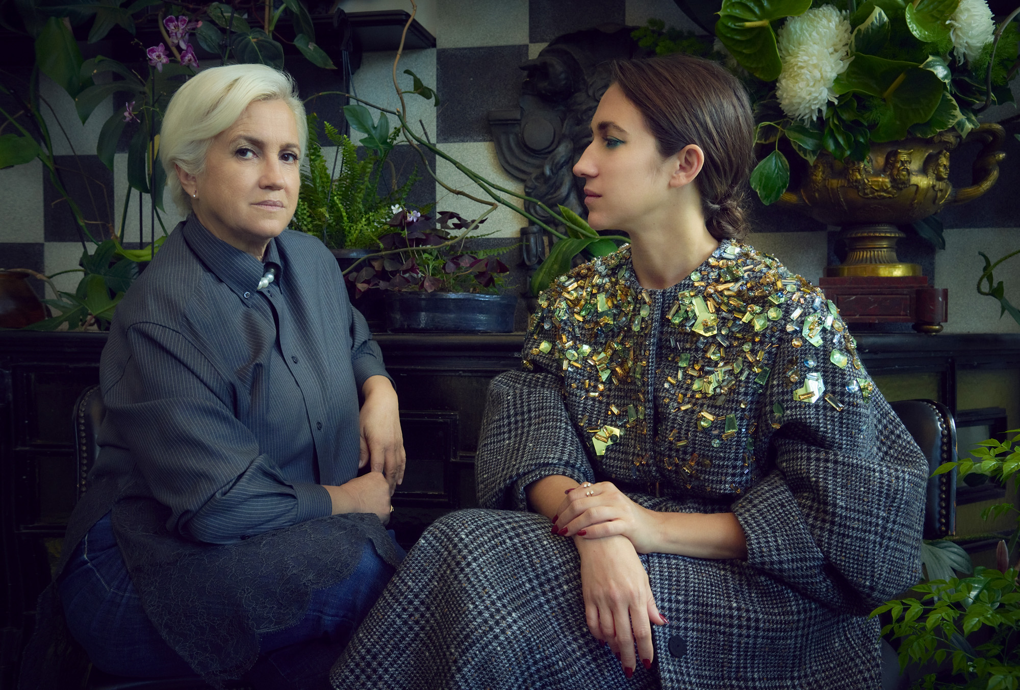 Talent and Partner, Sofia Sanchez & Mauro Mongiello: Harper's Bazaar Germany — Silvia Venturini Fendi & Delfina Delettrez-Fendi (Thumbnail)