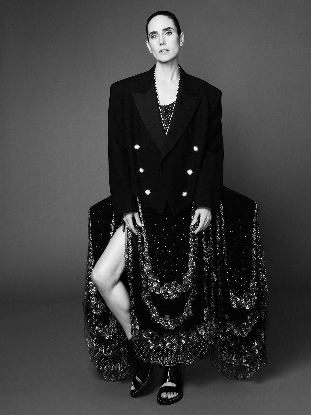 Talent and Partner, Sofia Sanchez & Mauro Mongiello: Harper's Bazaar Mx — Jennifer Connelly (Fig. 2)